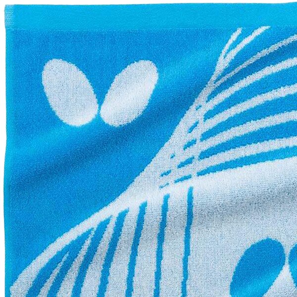 Butterfly Lasicle Hand Towel - Sky Blue - Front